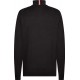 Tommy Hilfiger Μαύρο Half Zip - MW0MW28049