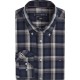 Tommy Hilfiger Μπλε Καρό Πουκάμισο Button Down - MW0MW32899