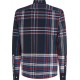 Tommy Hilfiger Μπλε Καρό Πουκάμισο Button Down - MW0MW33313