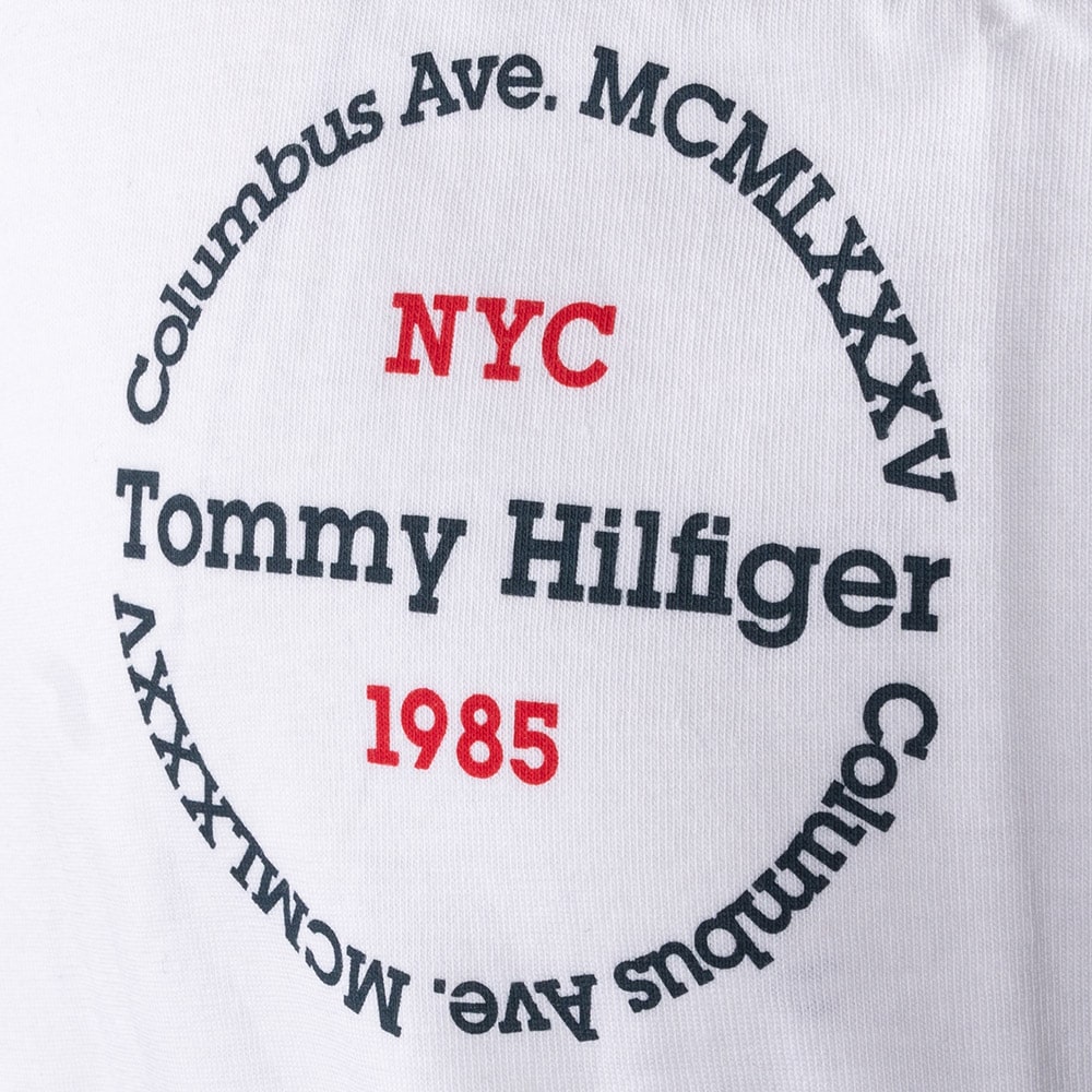 Tommy Hilfiger Λευκό T-shirt C Neck - MW0MW34390