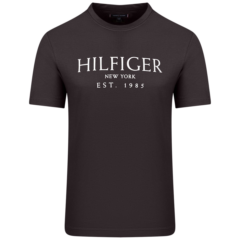 Tommy Hilfiger Μαύρο T-shirt C Neck - MW0MW36499