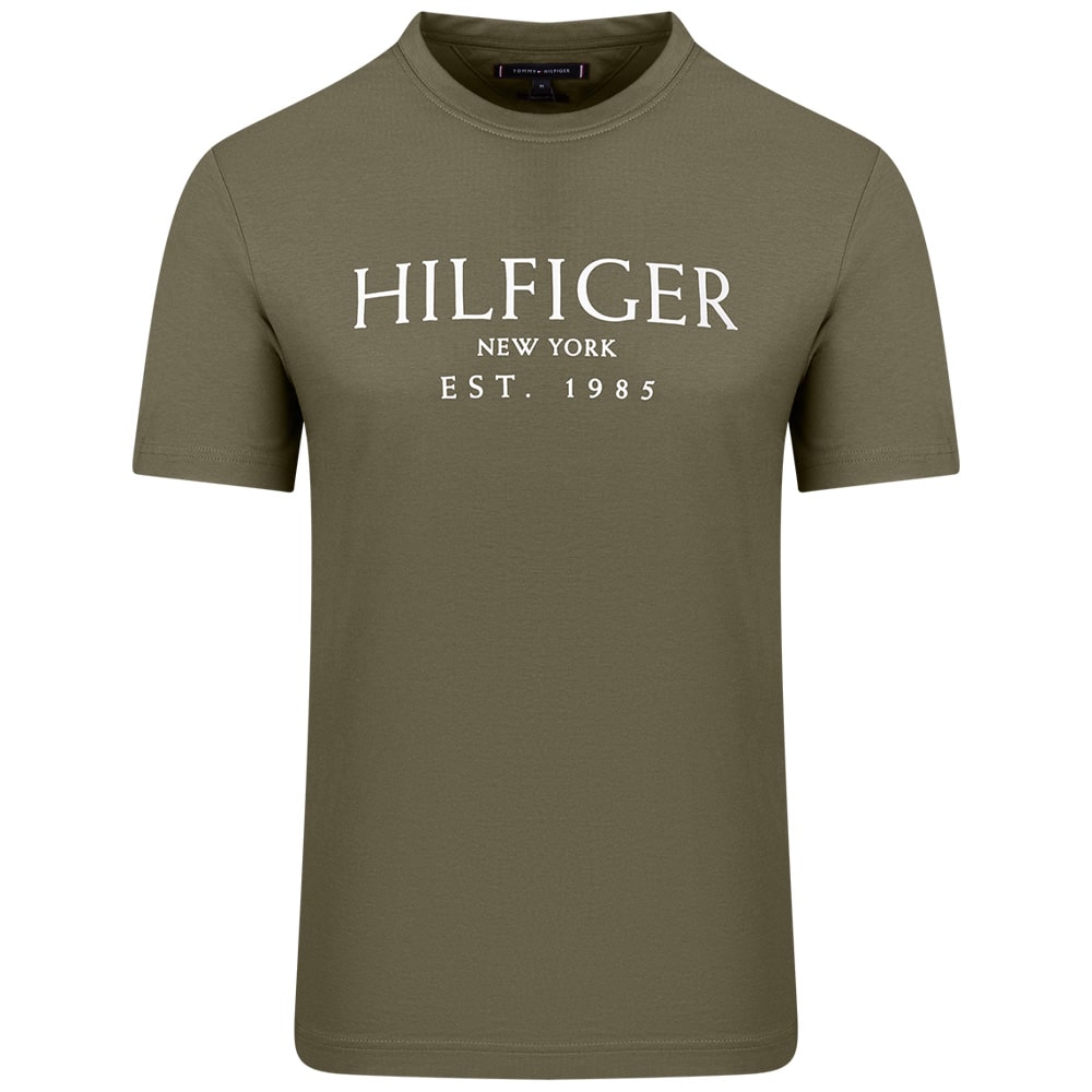 Tommy Hilfiger Λαδί T-shirt C Neck - MW0MW36499