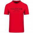 Tommy Hilfiger Κόκκινο T-shirt C Neck - MW0MW36499