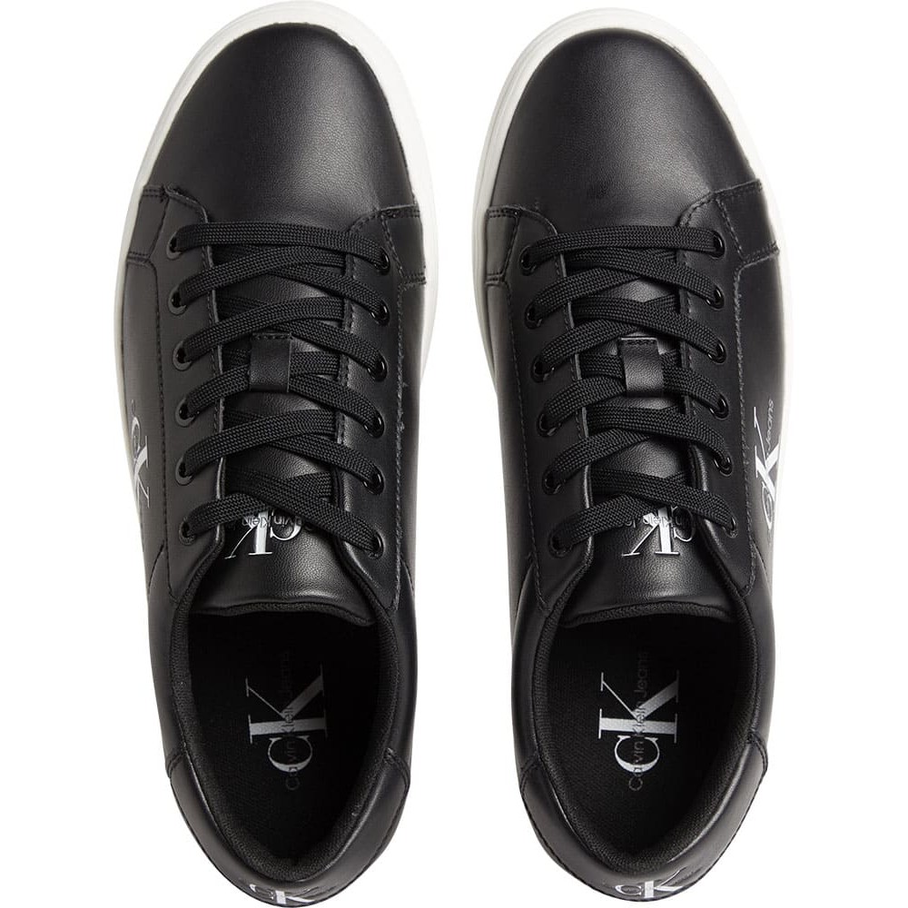 Calvin Klein Μαύρα Sneakers 100% Leather - YM0YM00491 