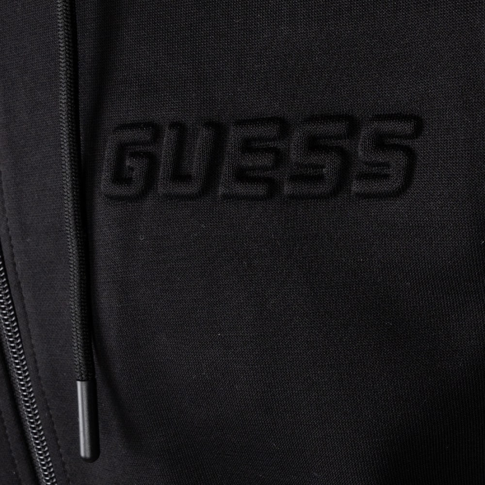 GUESS Μαύρη Ζακέτα Hoodie - GU0APZ4YQ07KC3D20000