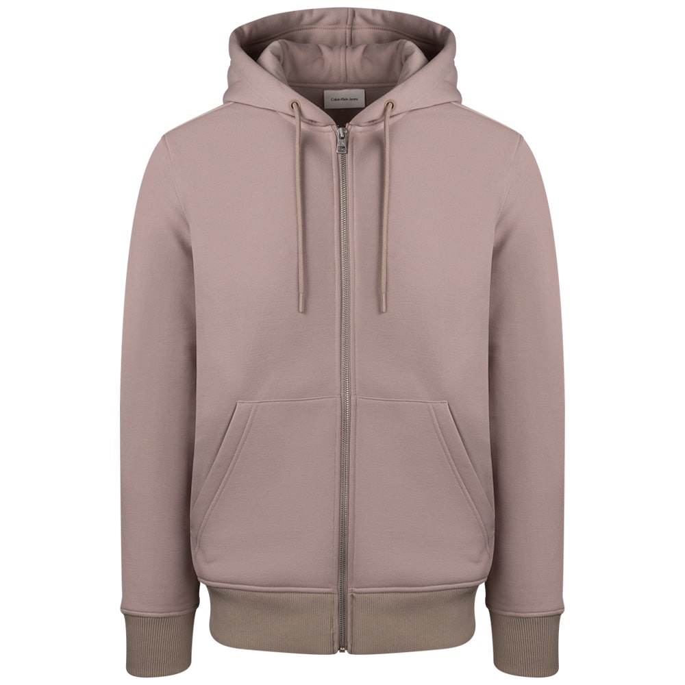 Calvin Klein Μπεζ Ζακέτα Hoodie - J30J326138