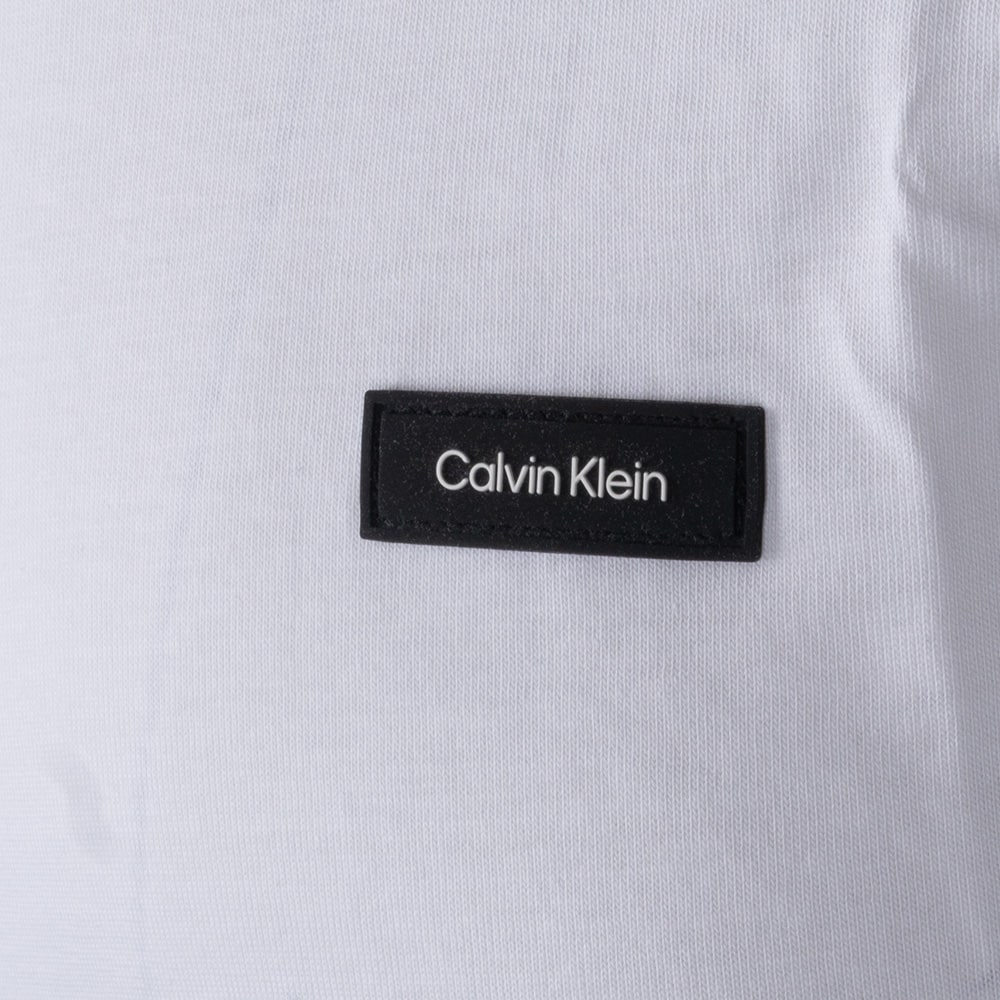 Calvin Klein Λευκή Μπλούζα C Neck - K10K111847