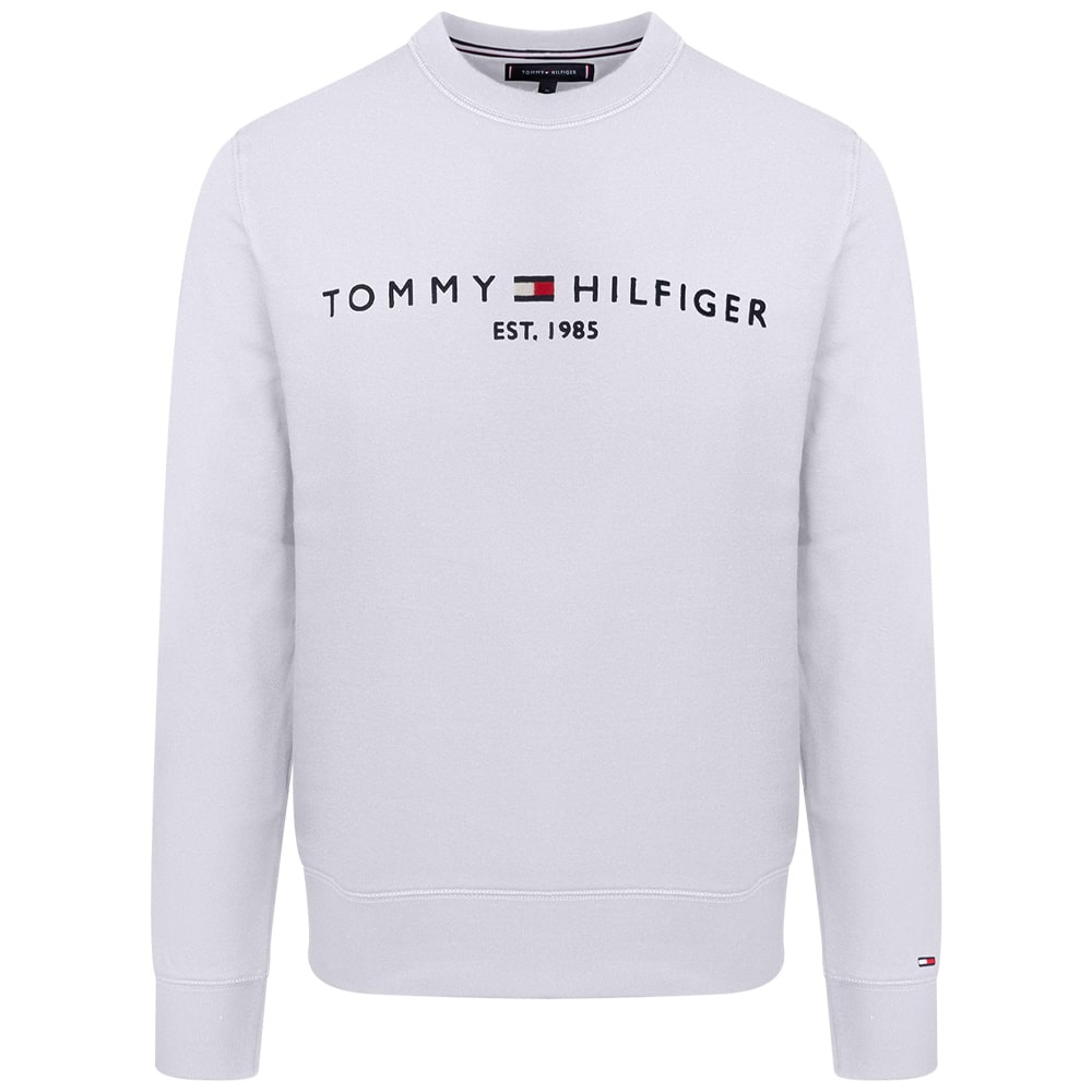 Tommy Hilfiger Λευκό Φούτερ C Neck - MW0MW11596