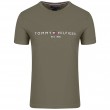 Tommy Hilfiger Χακί T-shirt C Neck - MW0MW11797