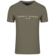 Tommy Hilfiger Χακί T-shirt C Neck - MW0MW11797