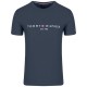 Tommy Hilfiger Πετρόλ T-shirt C Neck - MW0MW11797