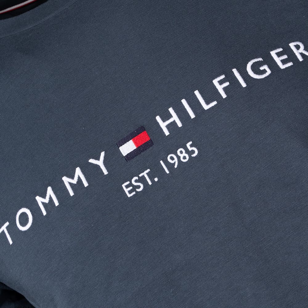 Tommy Hilfiger Πετρόλ T-shirt C Neck - MW0MW11797