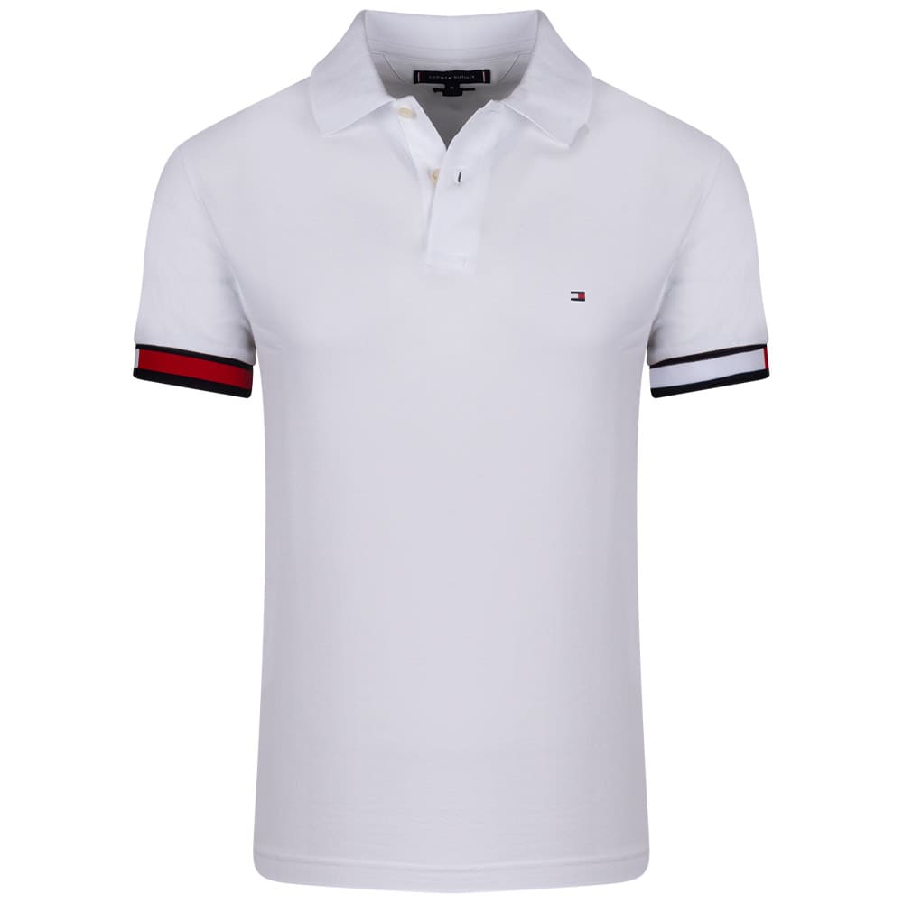 Tommy Hilfiger Λευκό Κοντομάνικο polo - MW0MW35601