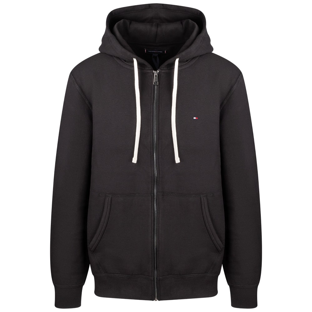 Tommy Hilfiger Μαύρη Ζακέτα Hoodie - MW0MW37234