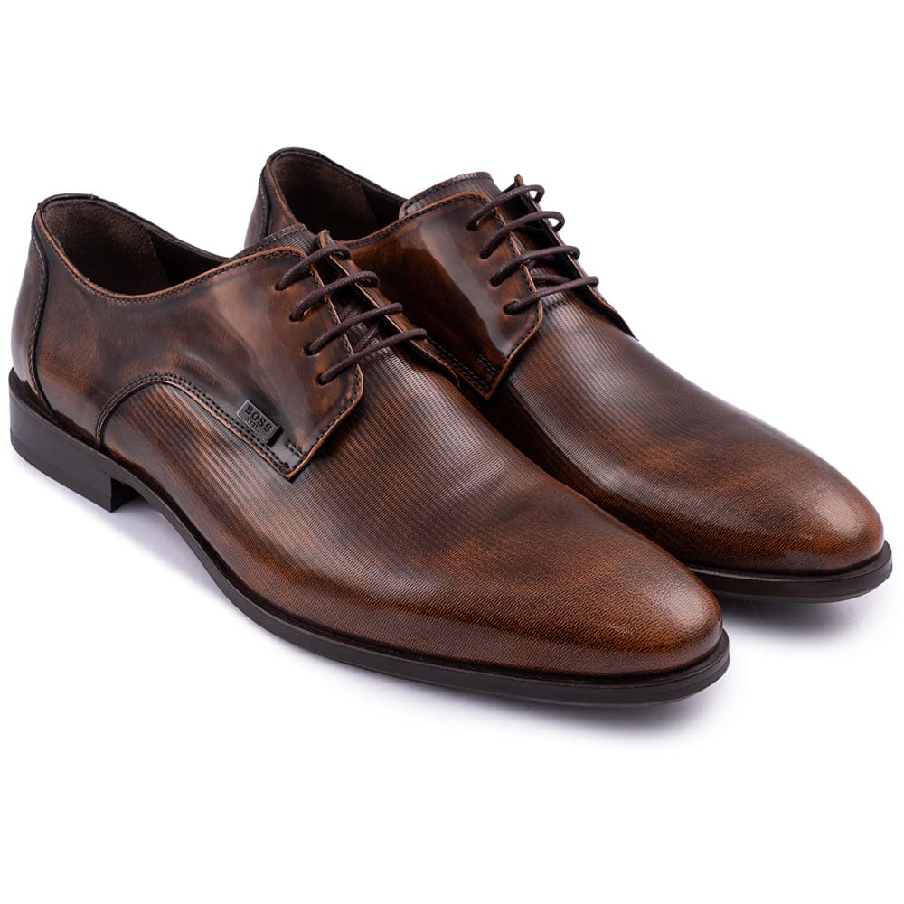 Boss Shoes Ταμπά Derby 100% Leather - N4972RMN