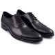 BOSS SHOES Μαύρα Derby 100% Leather - X5974 FLO