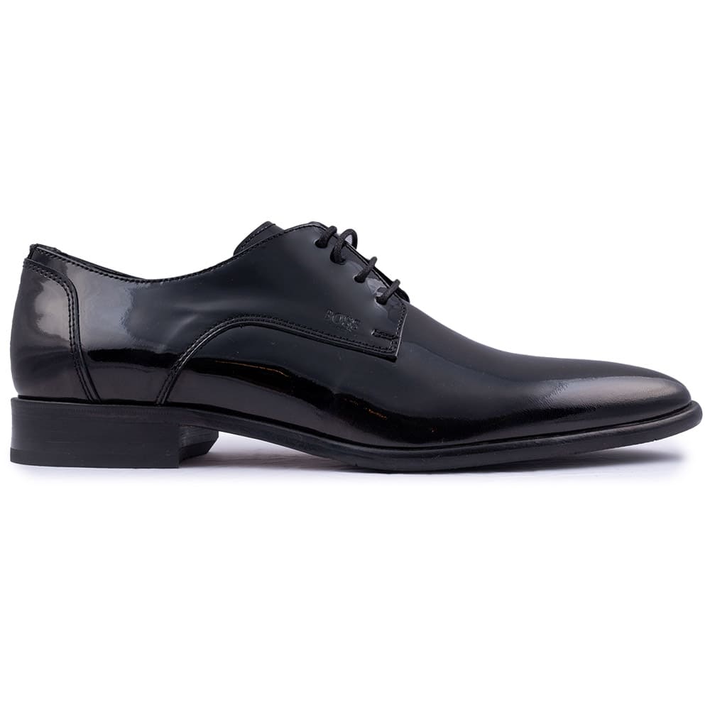 Boss Shoes Μαύρα Derby 100% Leather - Z7513 LOUSTR