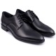 Boss Shoes Μαύρα Derby 100% Leather - Z7513 POINT