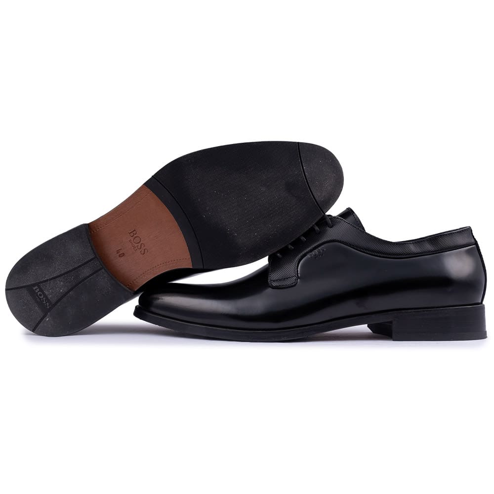 Boss Shoes Μαύρα Derby 100% Leather - Z7521